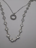 Pomina 2 Piece (15/16") Necklace with Round Pendant