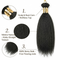 Yaki Bulk Hair 100% Human Hair, Weftless, Quick Weave, sew in, braiding hair, no weft