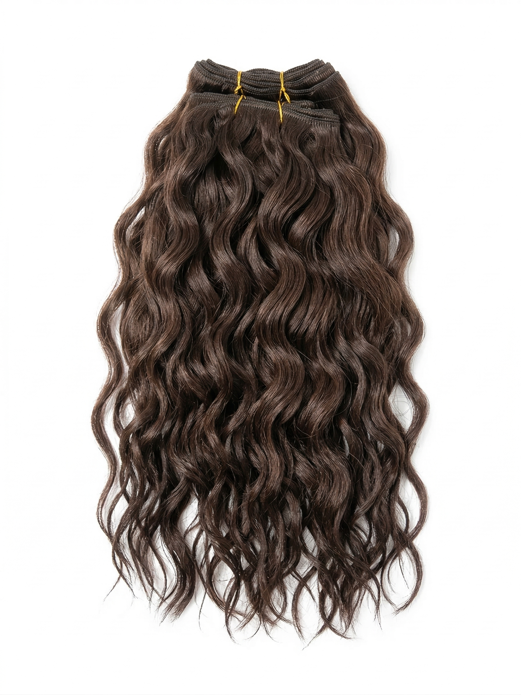 Spanish Wave, Double weft, 100% human hair, Quick Weave, Sew in