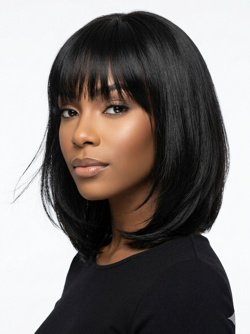 3 Pc Kanekalon Hair, 6,8,10 inches, Straight, Single Weft, Sew in, Quick weave