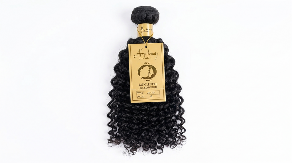 Jerry Curl 100% Human Hair, Double Weft, Sew in, Quick Weave, PonyTail