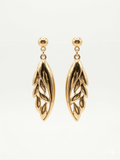 Pomina Leaf Inspired Drop Earrings