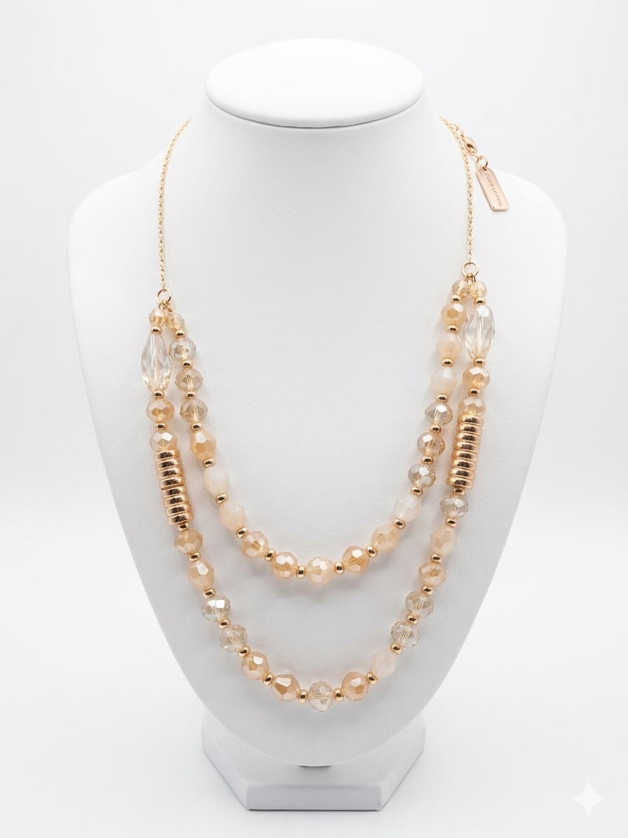 Pomina 2-layer Glass Bead Set