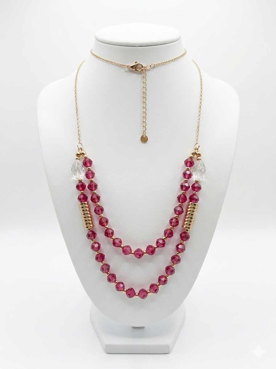 Pomina 2-layer Glass Bead Set