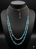 Pomina 2-layer Beaded Necklace