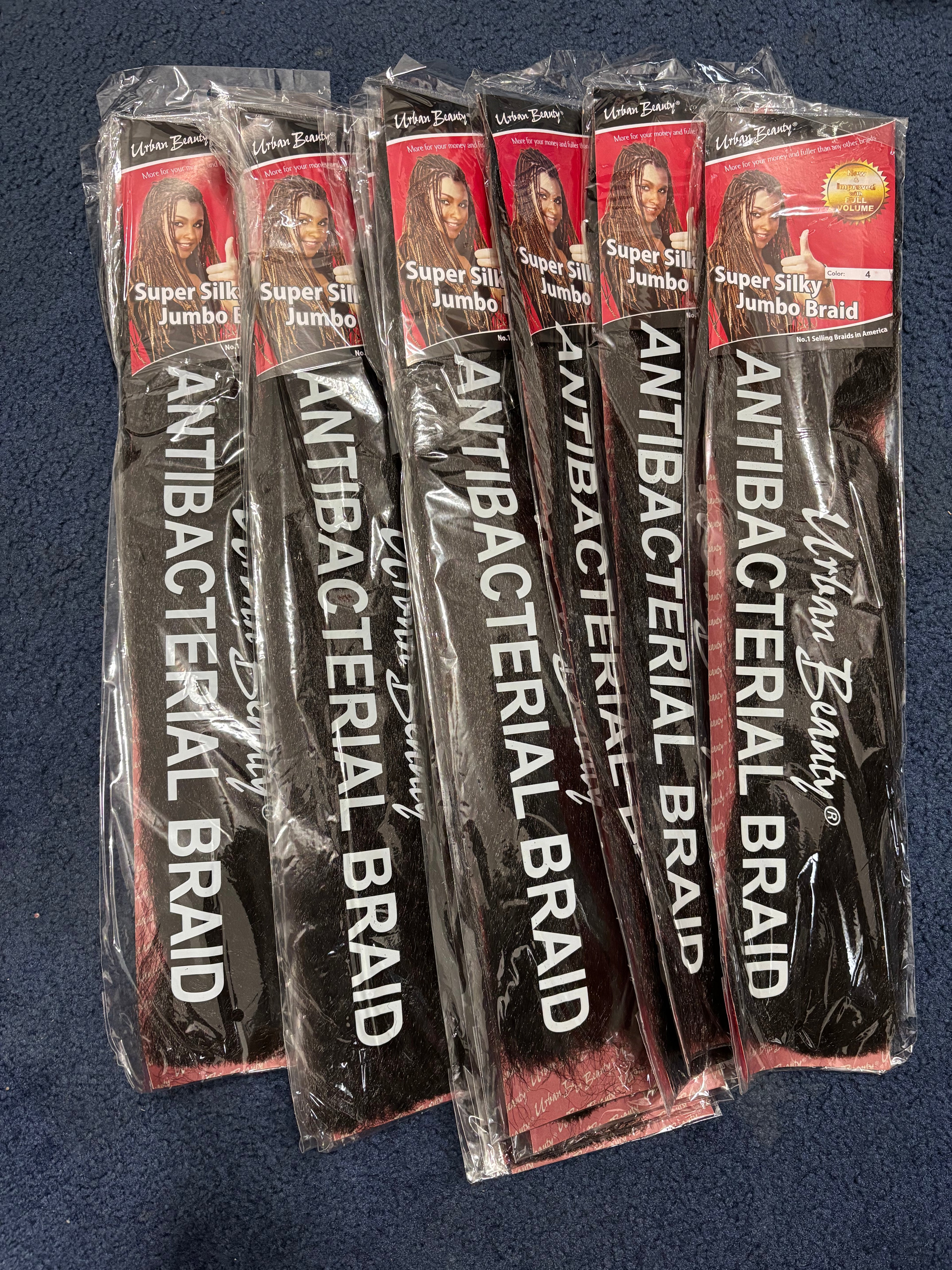 Super Silky Jumbo Braiding hair 6 Pcs