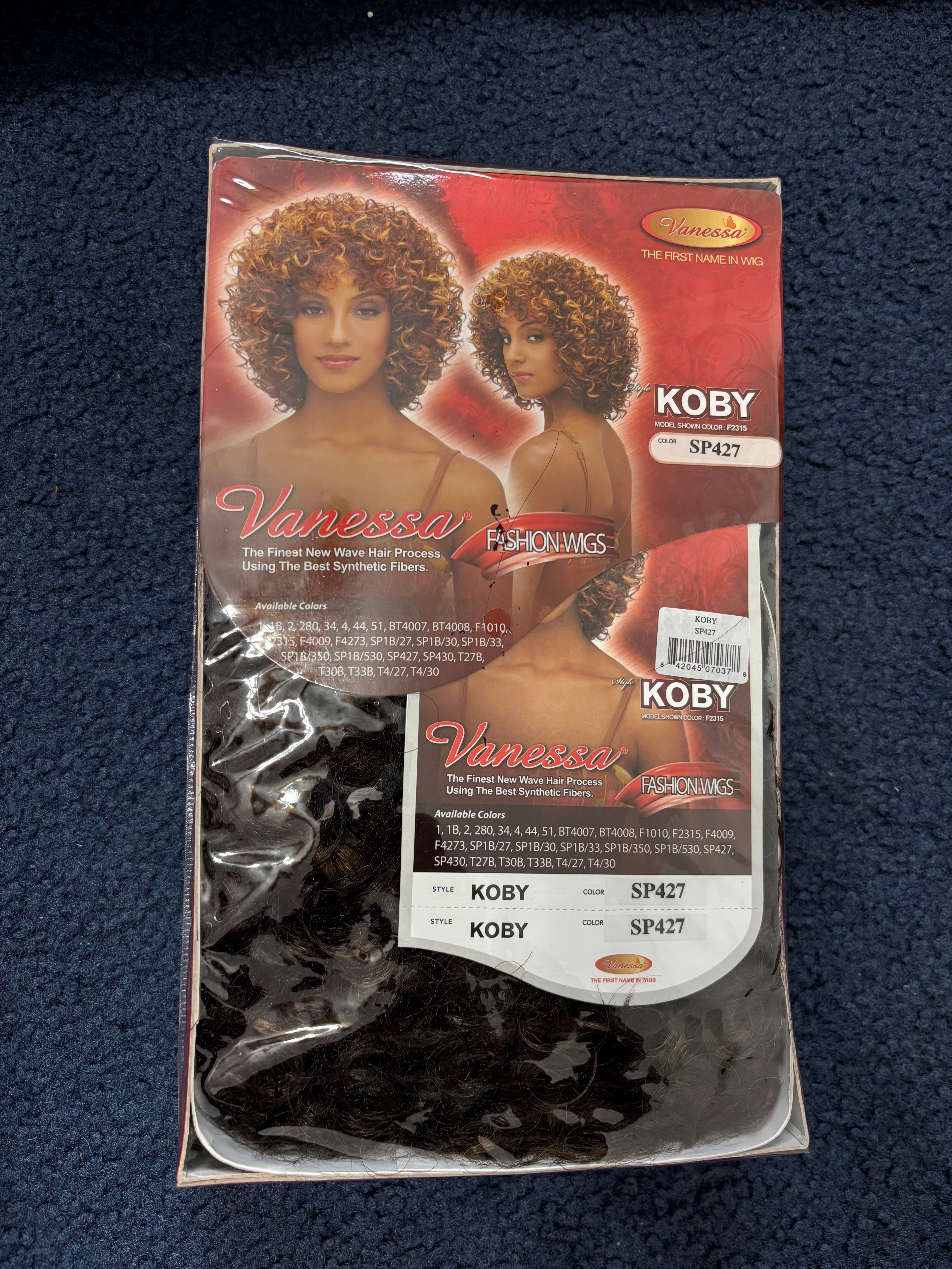Curly wig Kanekalon Hair Vanessa Koby by Fifth Avenue Collections
